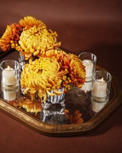 fall centerpiece from Martha