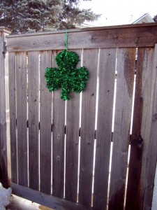 gate-with-shamrock